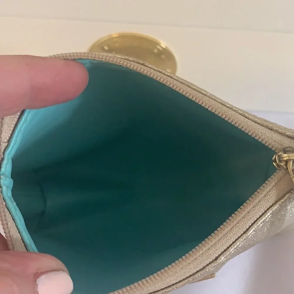 Tiffany & Co. Small Leather Pouch - Gold